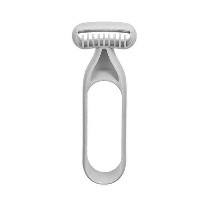 Tondeuse à cheveux portable indolore, outil de beauté réutilisable et facile à nettoyer gris
