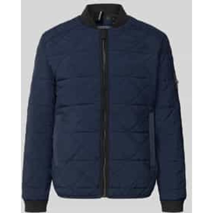 Regular fit bomberjack met mouwzak