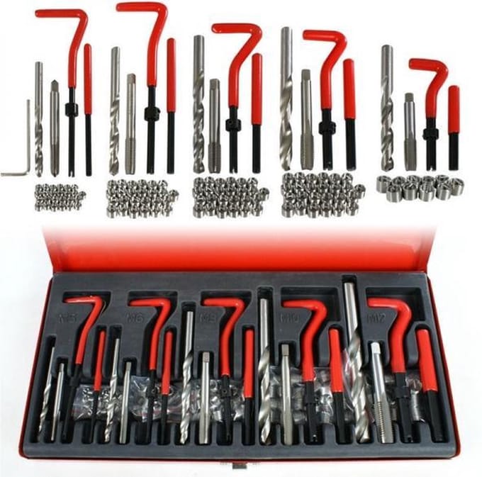 Schroefdraad reparatieset Metrisch M5 - M12