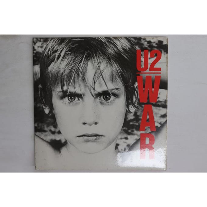 LP Plaat U2  War 900671 ISLAND 1983 VS Rock Gebruikt gray