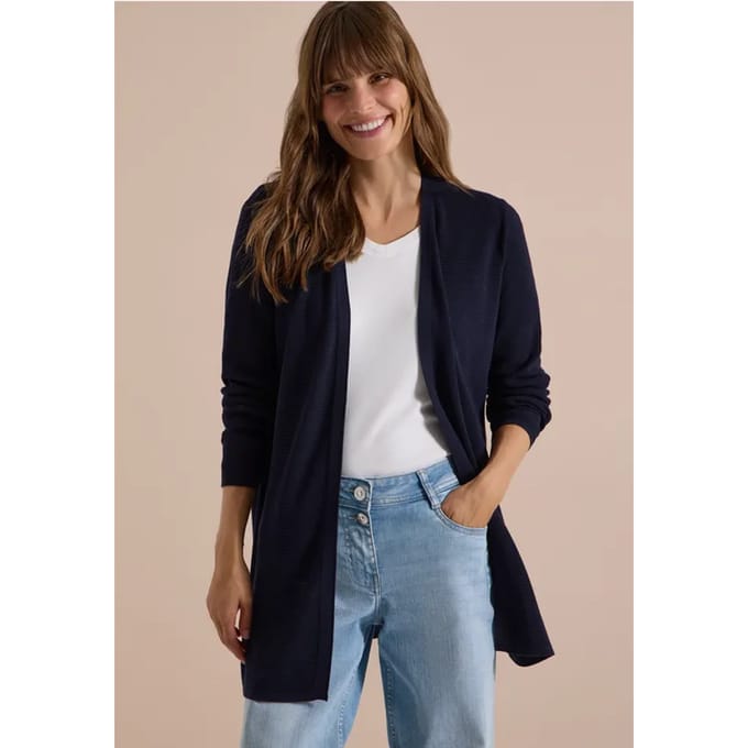 Open vest met lange mouwen