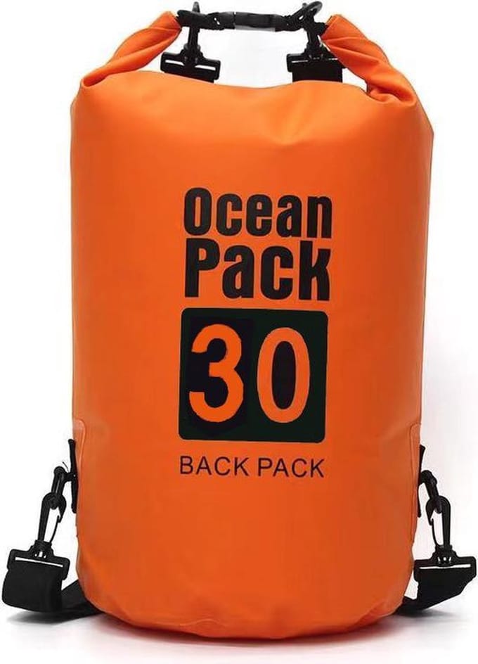 Nixnix® - Waterdichte Tas - Dry bag - 30L - Oranje - Ocean Pack