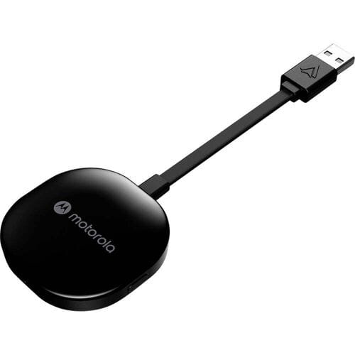 Motorola MA1 draadloze adapter voor Android Auto – Plug & Play voor auto's met Android Auto via kabel
