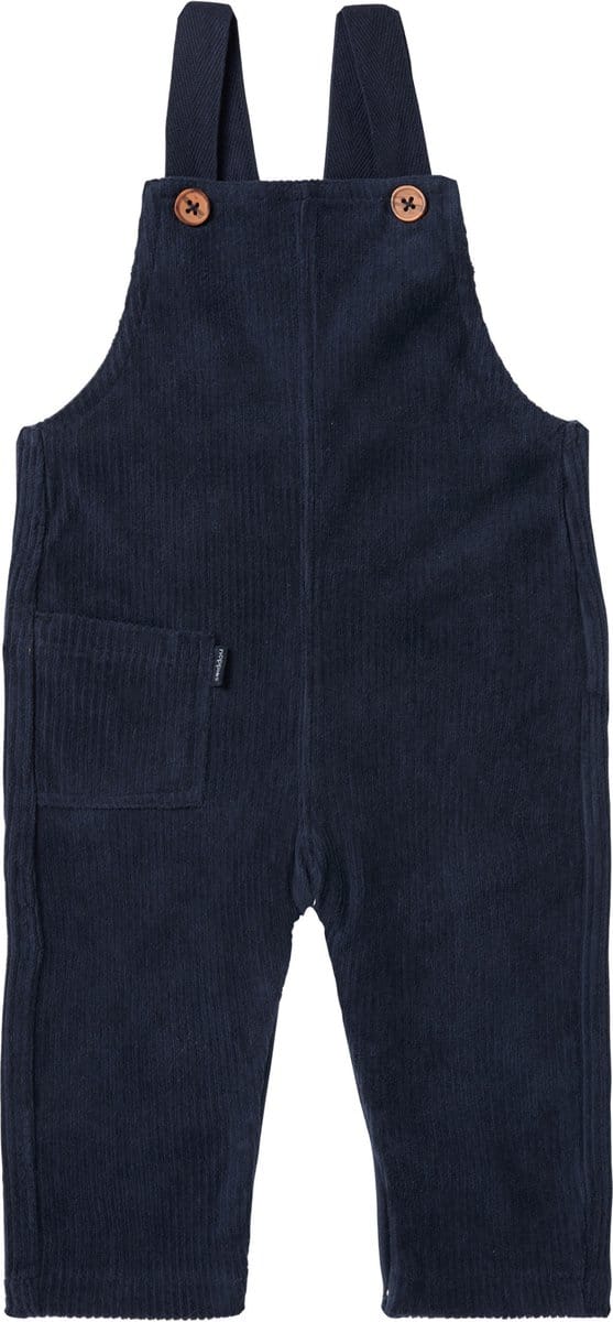 Noppies Boys dungaree Tremont Jongens Broek - Black Iris - Maat 62