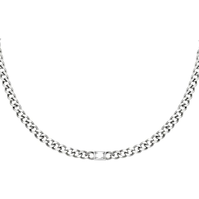 Ketting Diamond Chain - Ketting Zilver - Yehwang