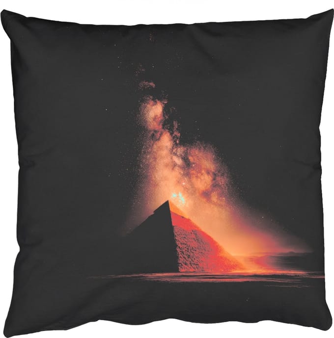 Sierkussens - Kussentjes Woonkamer - 60x60 cm - Piramide - Woestijn - Licht