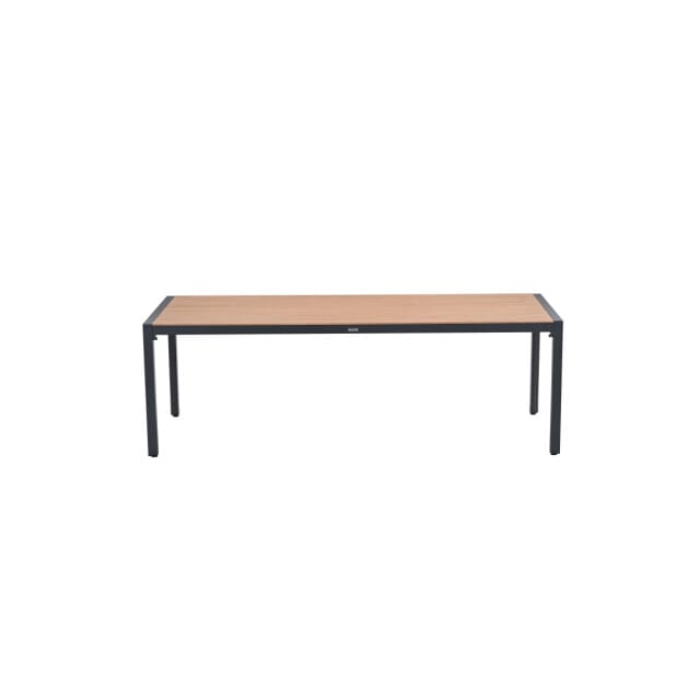 Garden Impressions Felini tafel- 220x93 cm carbon black light teaklook