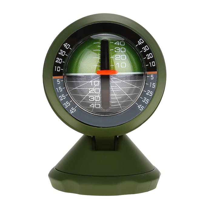 Buiten Multifunctionele Auto Hellingsmeter Hoek Helling Meter Balancer Meetapparatuur gray