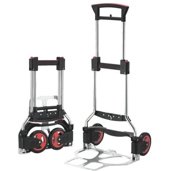 Inklapbare professionele steekwagen RuXXac-cart Executive - rvs - draagvermogen 125 kg