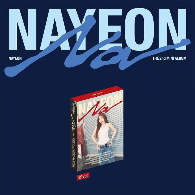 Album TWICE NAYEON - [NA] 2ème Mini Album C(Red)