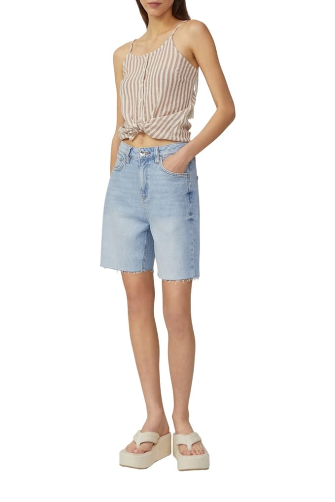 Mom Jeans Bermuda Dames QS