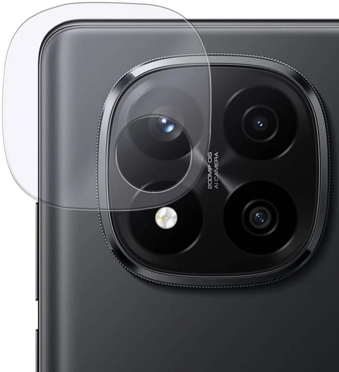 Rosso Camera Protector Geschikt voor Xiaomi Redmi Note 14 Pro Plus | Camera Lens Bescherming | Case Friendly | Ultra Dun Glas | Transparant
