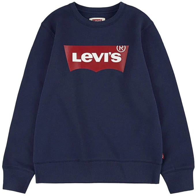 Levi´s ® Kids Batwing Sweatshirt Blauw 3 Years Jongen