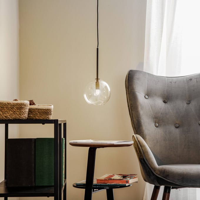 Nowodvorski Lighting Hanglamp Sphere, 1-lamp, Ø 15 cm