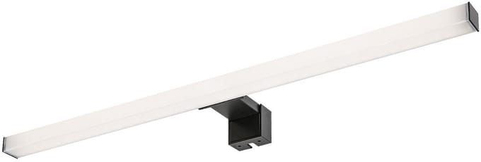 Rabalux badkamerlamp, vermogen 9W, natuurlijk wit 4000K, IP44. zwart, Oliro