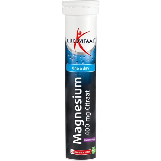 Lucovitaal Magnesiumcitraat 400 mg 20 Bruistabletten