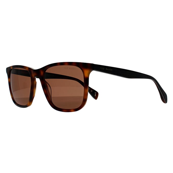 Ted Baker TB1724 Jacobe 104 glans donker tortoise bruin zonnebril