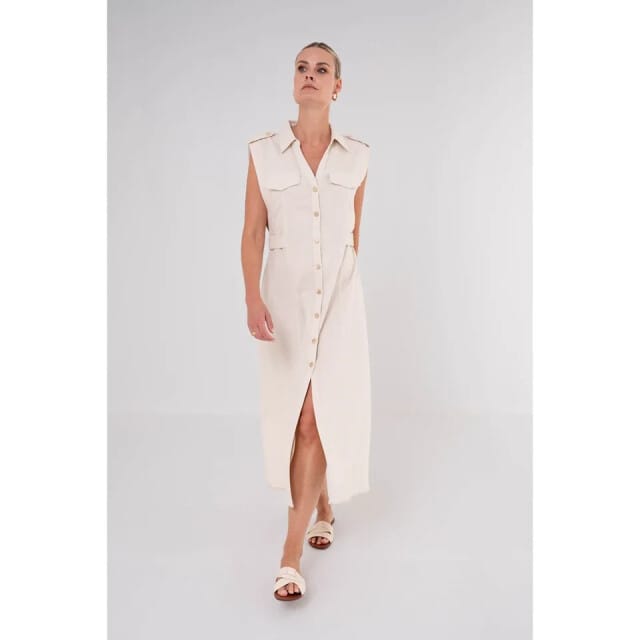 MAICAZZ Trisa dress su26.40.513 light sand