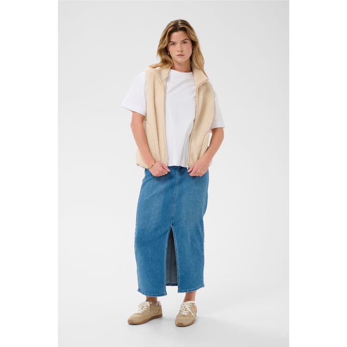 Mouwloze fleece voor dames KAFFE Kaally