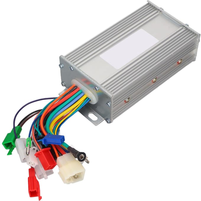 72V84V 500W Elektrische Fiets Dual Mode Controller 12 Tube Borstelloze DC Motor Controller gray