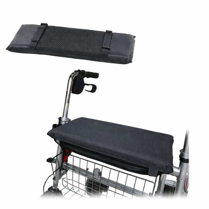 Sundo Zachte zitting voor rollator - Zwart