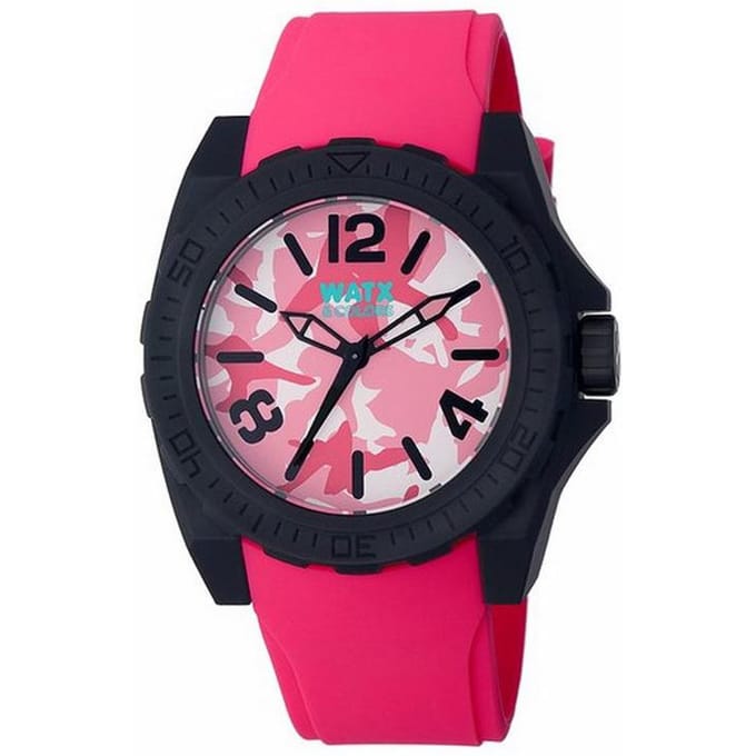 Horloge WATXANDCO RWA1856. Kwarts, Kleur roze. Uniseks.