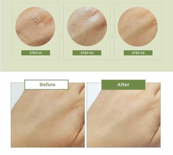 THE FACE SHOP Body Clean Peeling Mist 300ml white