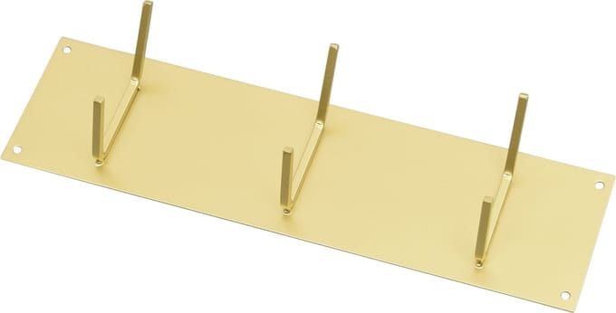 LOFT42 Factory Small Kapstok – Metaal - Goud – 6 haken