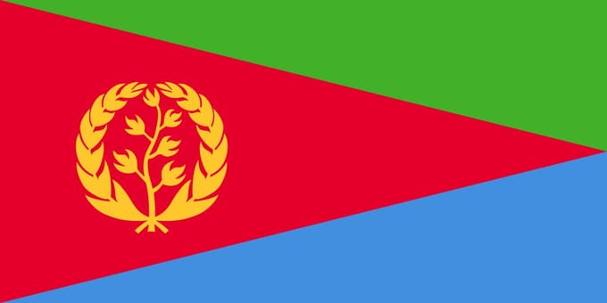 Vlag Eritrea 90x150cm