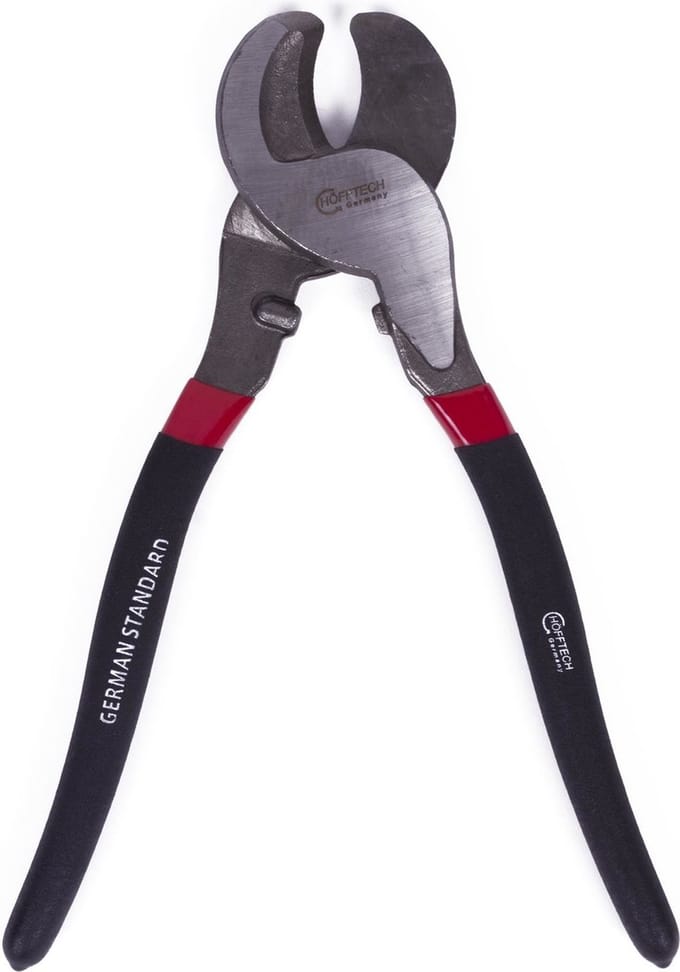 Benson Kabelschaar - gehard staal - vinyl handvatten - 25 cm