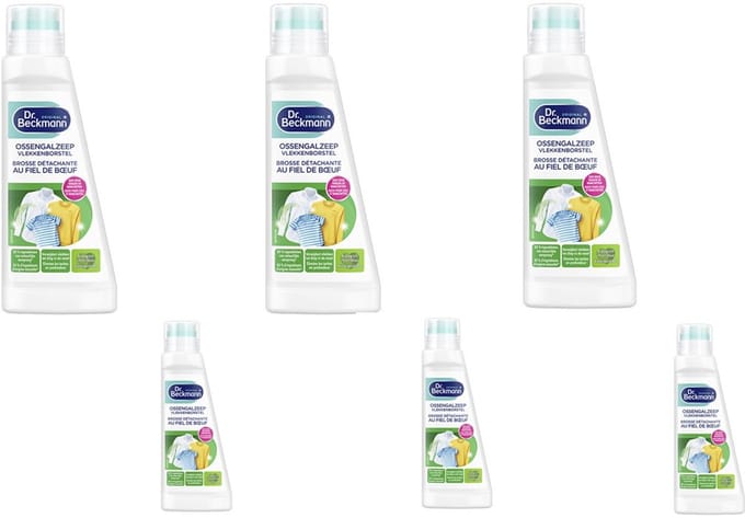 Dr. Beckmann - Original - Ossengalzeep - Vloeibaar met Vlekkenborstel 6 x 250 ml