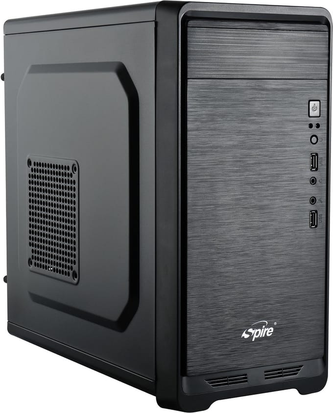 Spire Tricer 1413 - Micro ATX behuizing inclusief 420W ATX voeding - PC behuizing - computer case