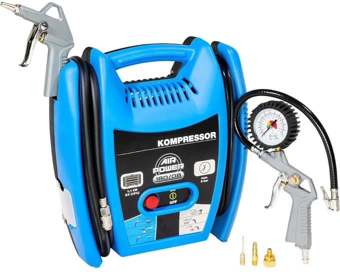 mavoa® Stille Compressor - Luchtcompressor - Luchtcompressor Bandenpomp
