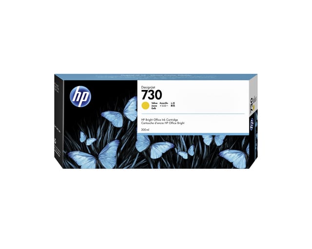 HP P2V70A nr. 730 inktcartridge geel hoge capaciteit (origineel)