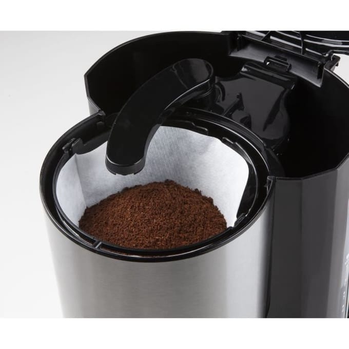 DOMO DO709K Koffiezetapparaat met thermoskan - 1L - Timer - RVS