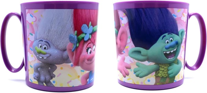 Magnetronbeker met Trolls opdruk voor kinderen