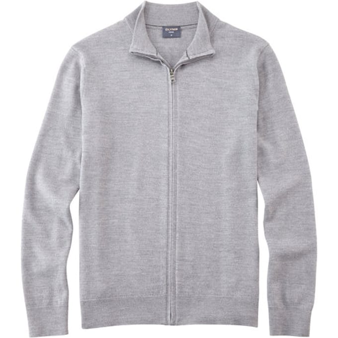 OLYMP Casual Breisel, Zilvergrijs