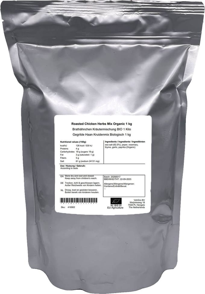 Kip Kruiden Kiemarm - 1 Kg - Holyflavours