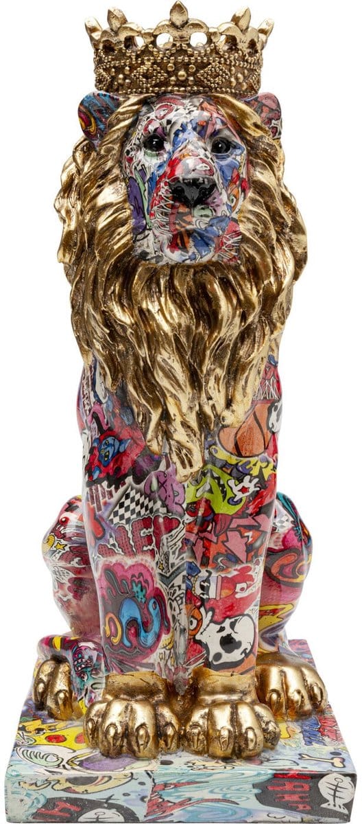 Woonaccessoires leeuw graffiti Kare Design