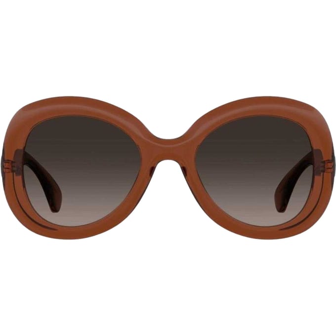 Moschino Zonnebril met rond montuur voor dames/dames (Rood)