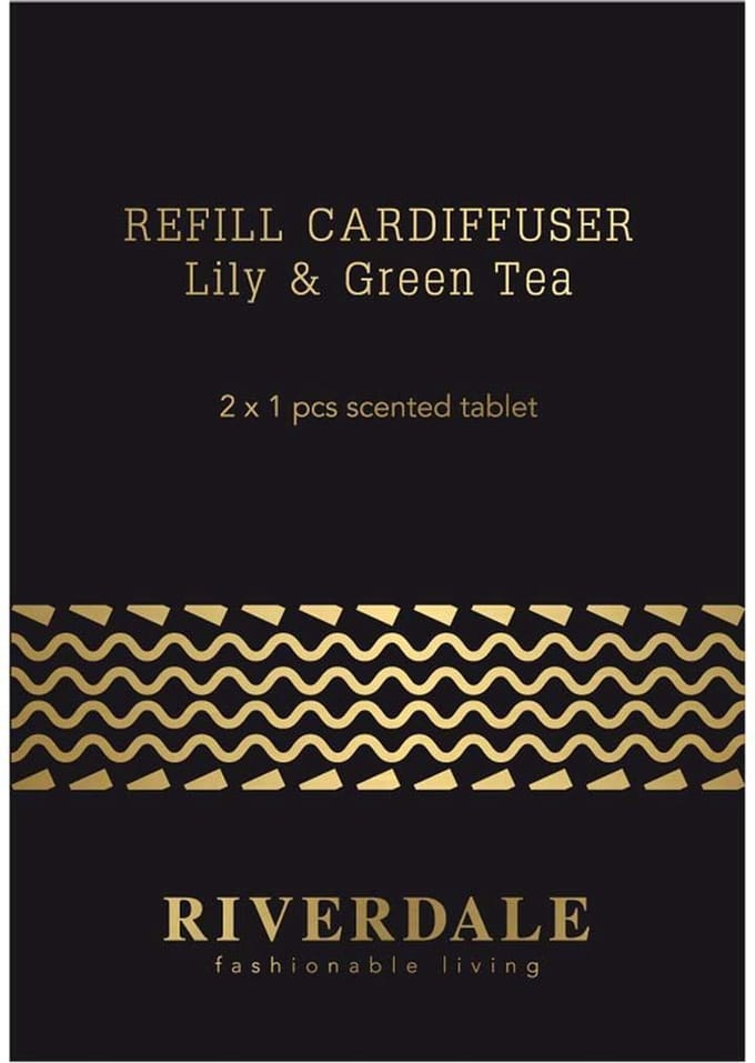 Riverdale - Navulling Autoparfum - lily & green tea