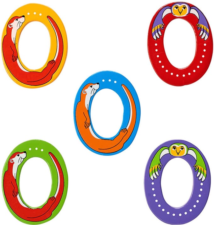 Hoofdletter O (assorti geleverd)