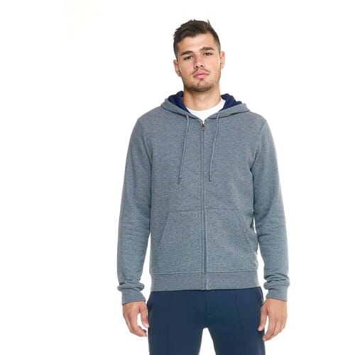 Capuchon sweaters Leone 1947 Man Hoody Sweatshirt Full Zip Lifestyle