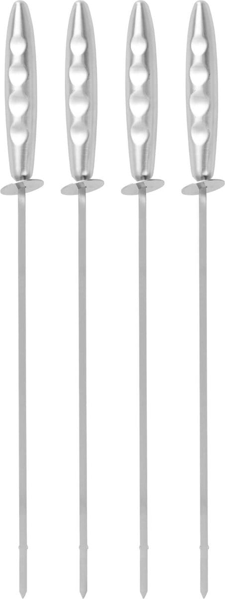 Mustang 4 stuks luxe RVS spiesen 46 cm