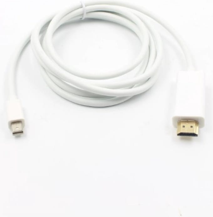 Go Go Gadget - Mini Display Port naar HDMI-Kabel - 1.8 Meter - Wit