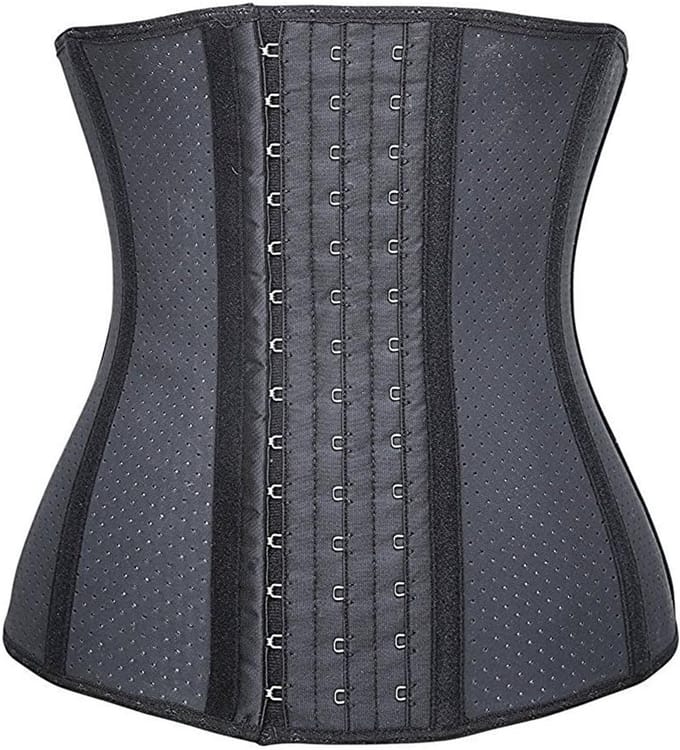 Latex Taille Trainer Korset met Stalen Baleinen voor Figuurcorrectie en Stevige Ondersteuning