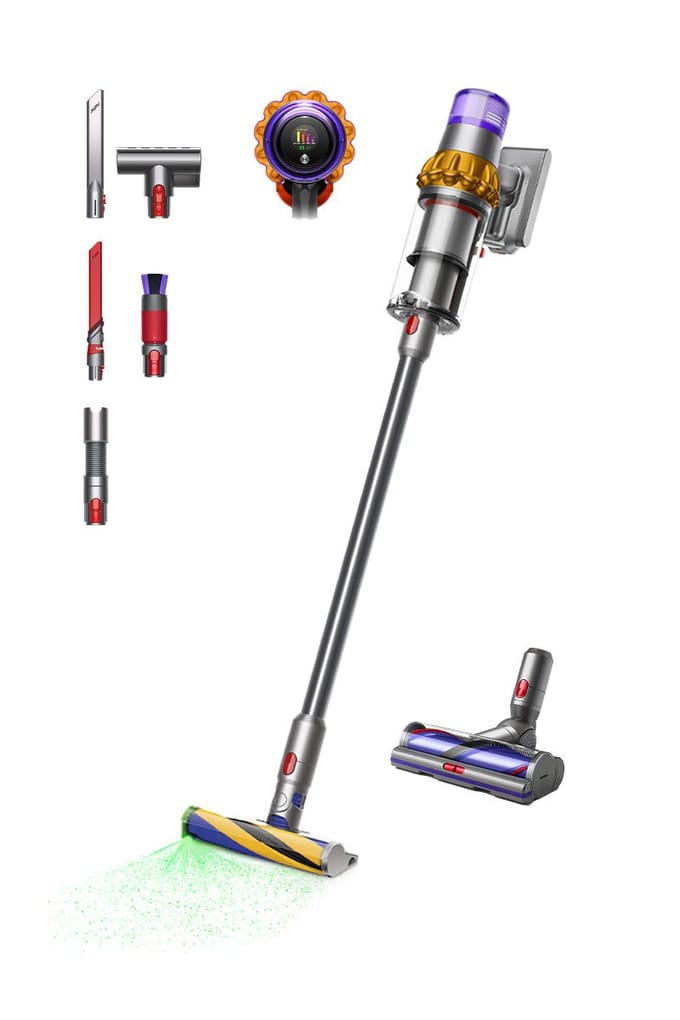 Dyson Aspirateur sans fil Dyson V15 Detect™ Absolute + kit de nettoyage de précision