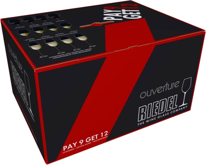 Riedel Wijnglazenset Ouverture - Valuepack - Pay 9 Get 12