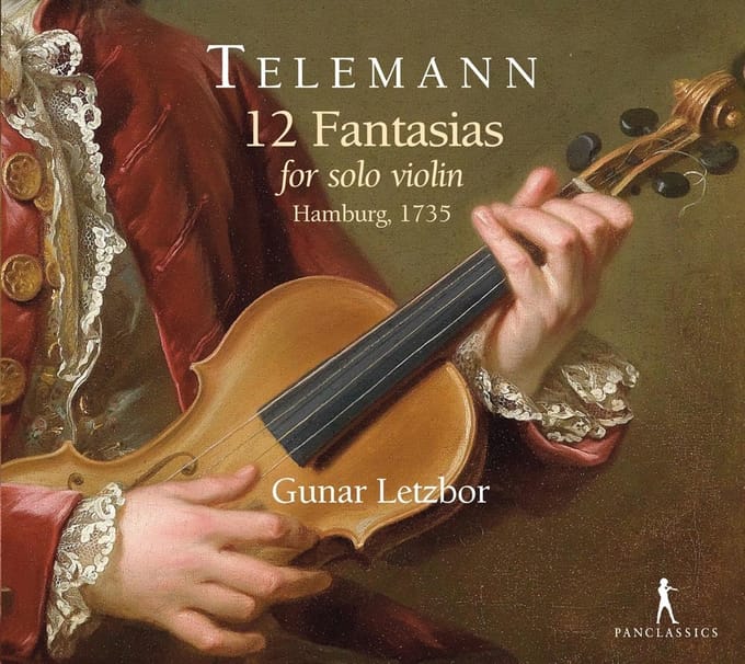 Gunar Letzbor - Telemann: 12 Fantasias For Solo Violin (CD)