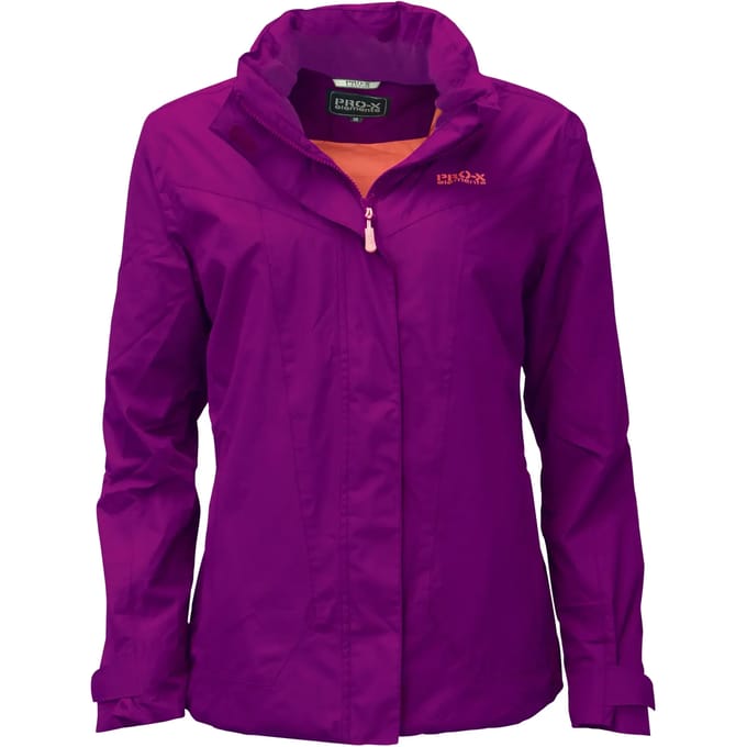 Pro-x Elements Outdoorjas Cindy Dames Polyester Paars Maat 36